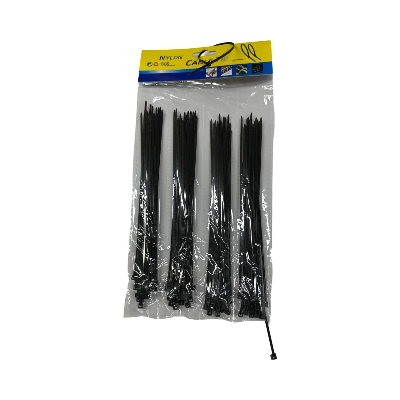 אזיקונים מניילון – black