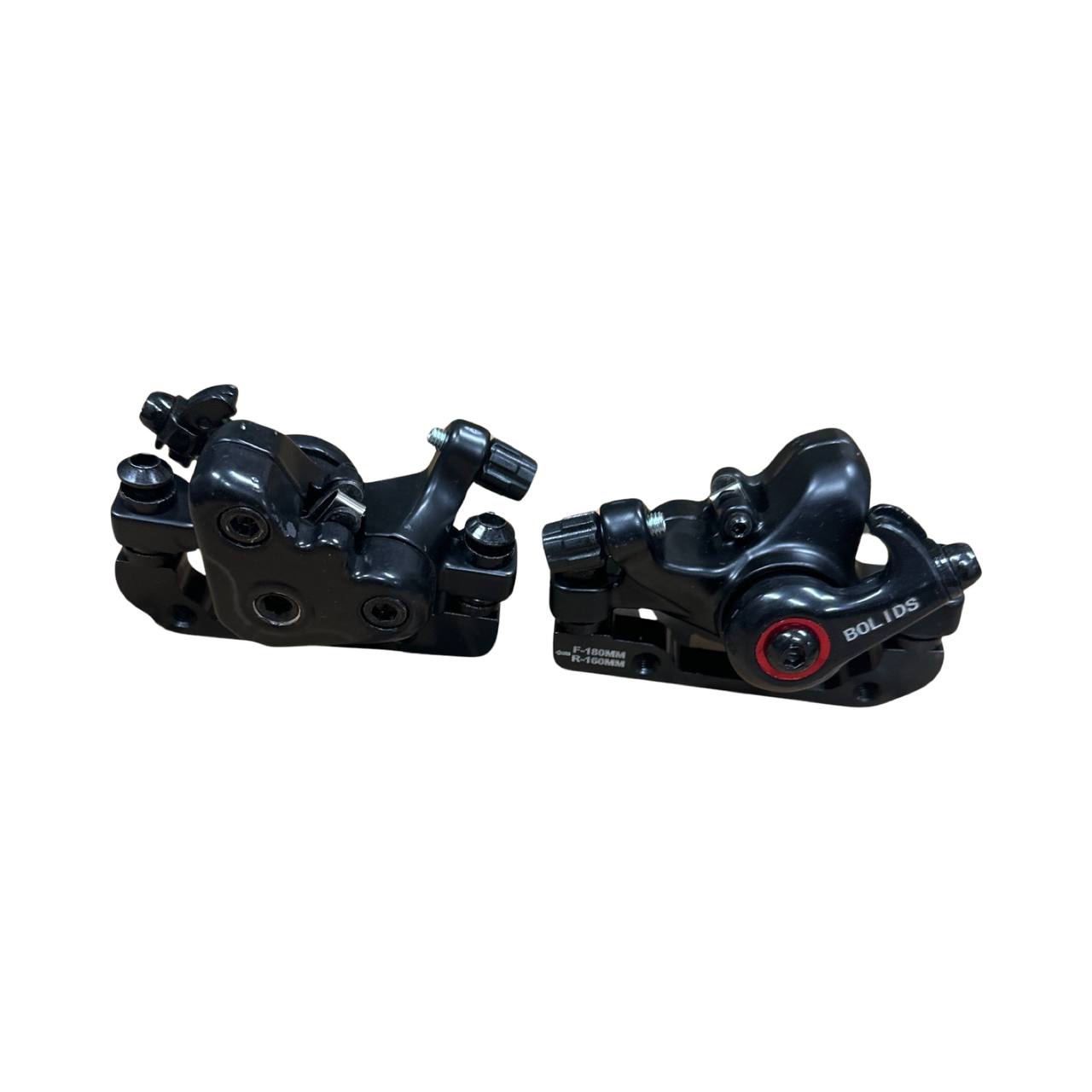קליפר בלם דיסק מכני לאופניים BOLIDS – Post Mount, כולל מתאם F180/R160
