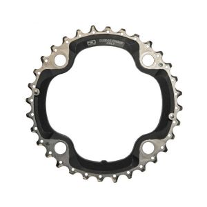 Shimano (780/770) XT Triple Chainring, For 10 Spd