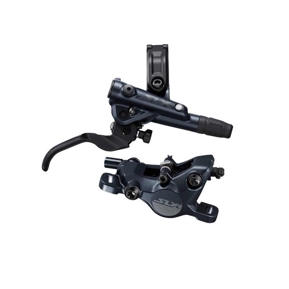 Shimano (7100) SLX Disc Brake Right Rear Assembled (Caliper, Lever, Resin Pad, w/o Fin, Hose)
