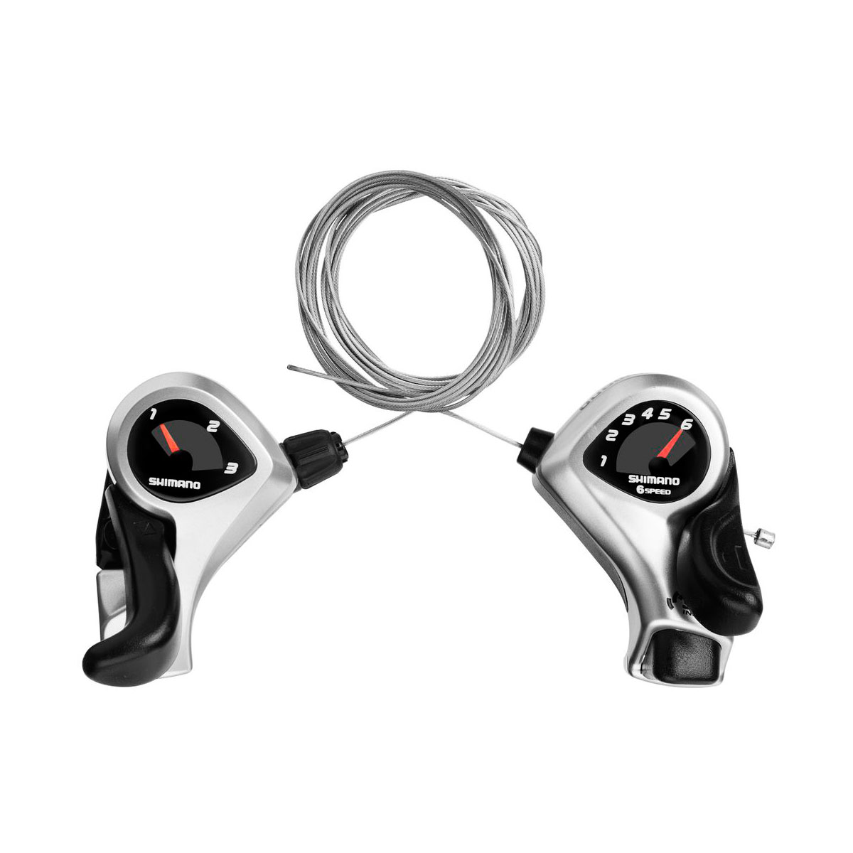 Shimano (TX50) 6 Spd Shift Lever Set