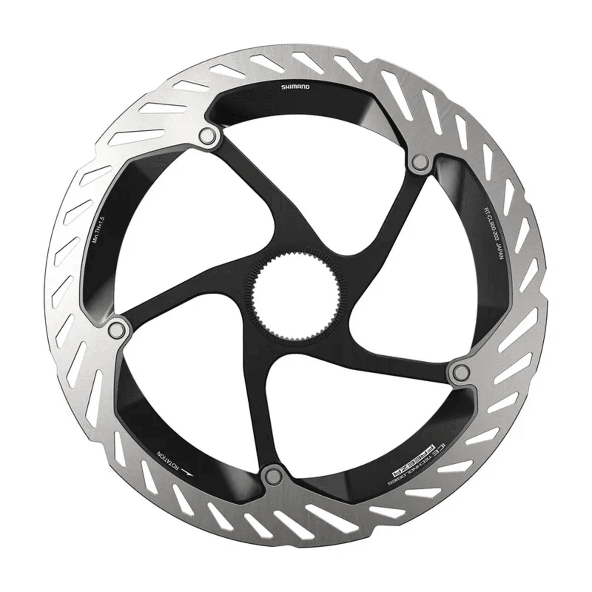 Shimano (RT-CL900) Disc Rotor Unit for Disc Brake 203mm w/Lock Ring (External)