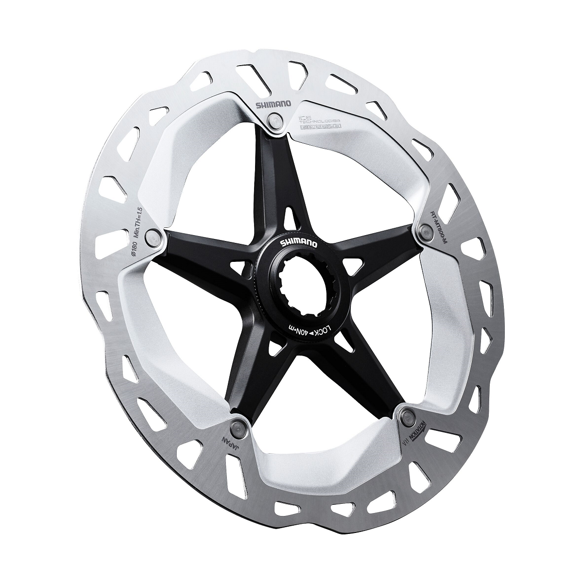 Shimano (RTMT800) Disc Rotor Unit for Lock Ring 203mm External